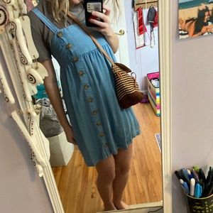 Urban outfitters Jean button down dress!!
